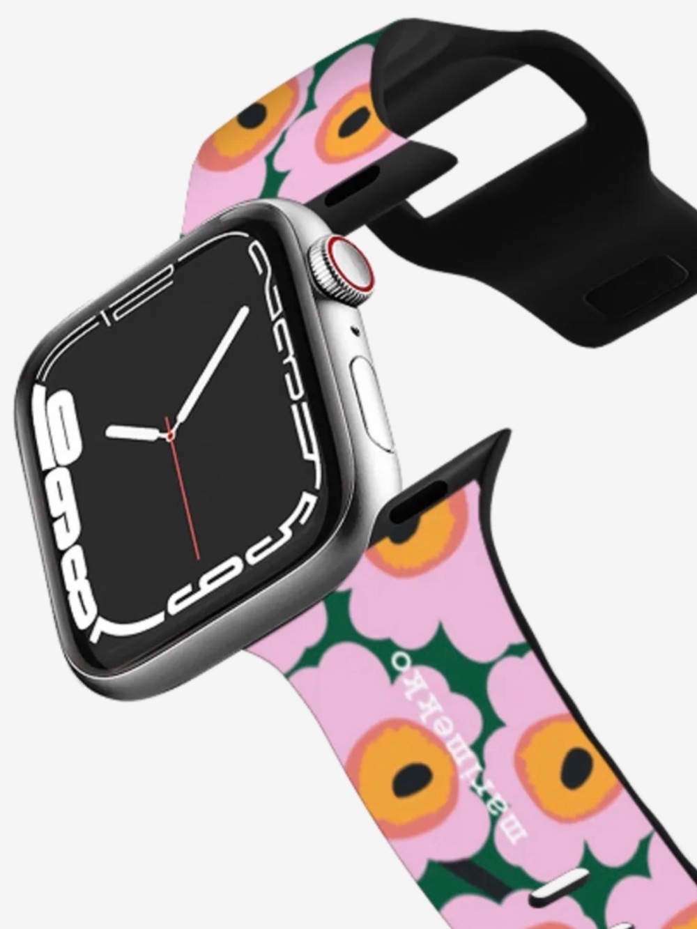 Marimekko Pink Floral Apple Watch Band